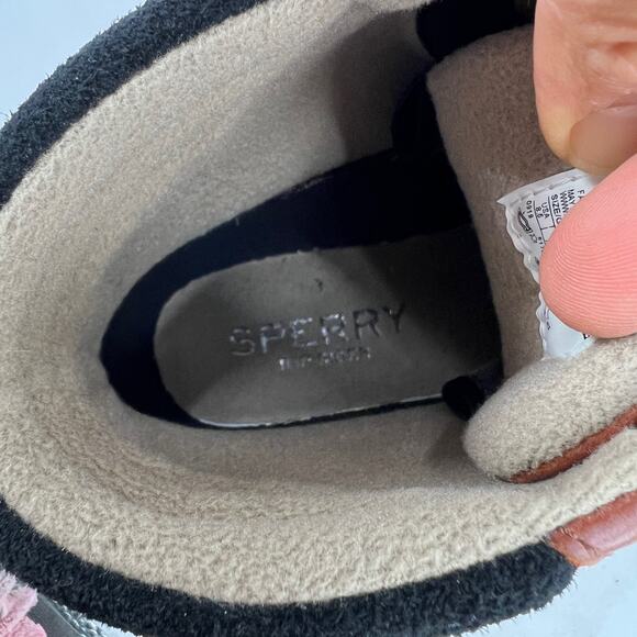 Sperry Mens 8.5 Duck Boots Leather Top-Sider Avenue Lace Up Waterproof Outdoor - Picture 9 of 13